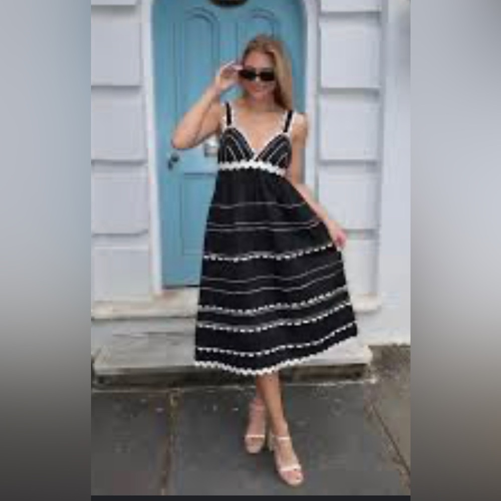 Sea NY ryleigh ric rac dress sz 0